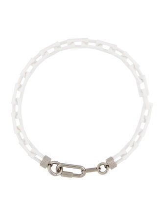 Louis Vuitton Ceramic Collier Chain Link Necklace