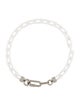 Louis Vuitton Ceramic Collier Chain Link Necklace