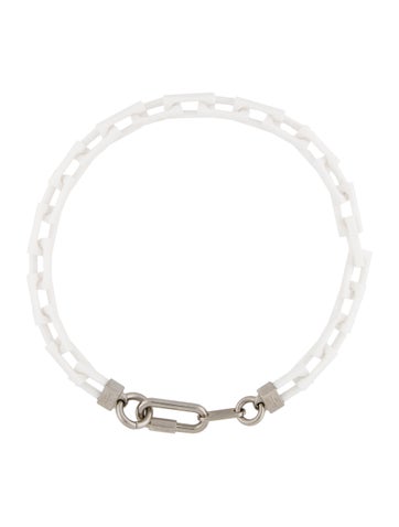 Louis Vuitton Chain Ceramic Collier Link Necklace