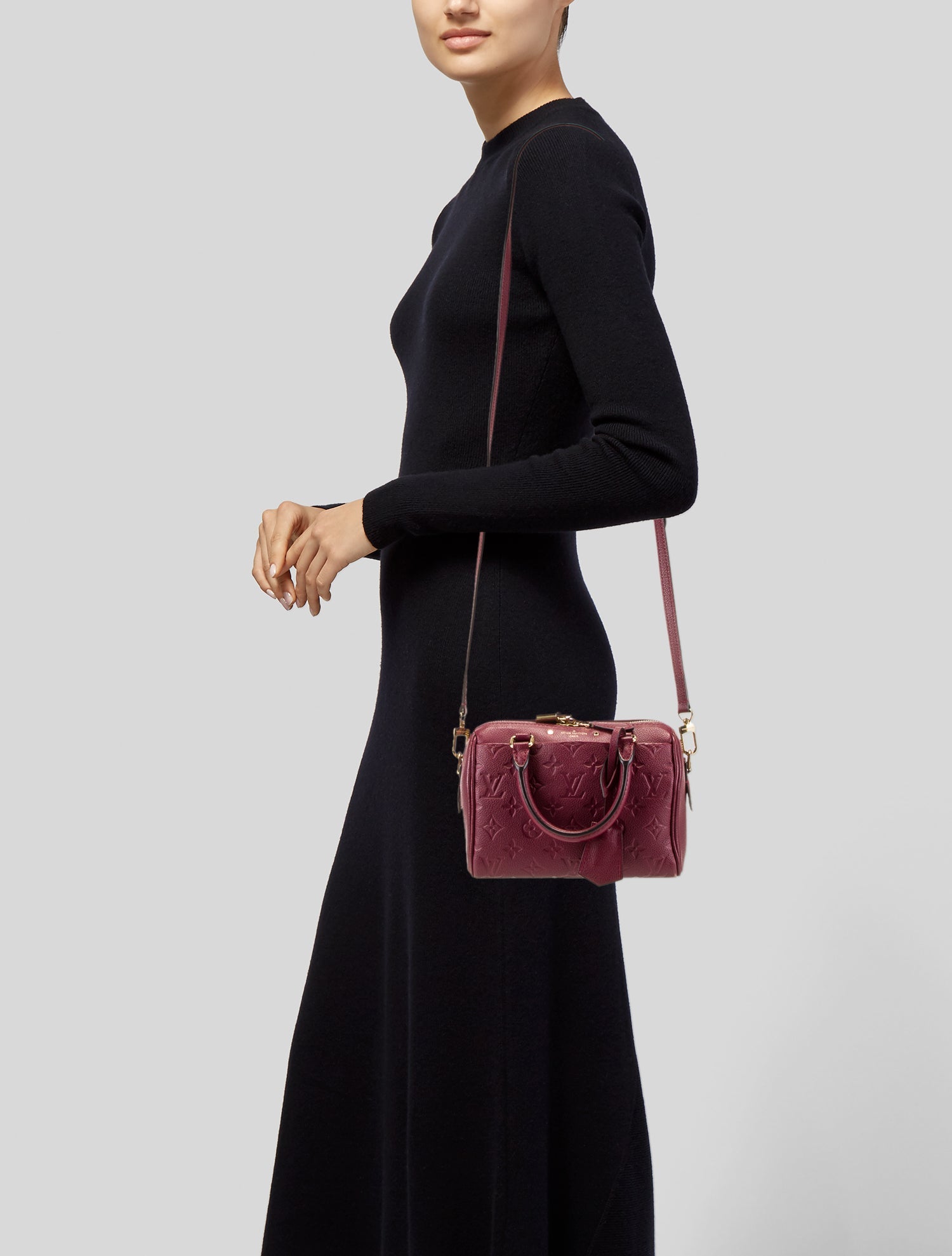 Louis Vuitton Empreinte Leather Speedy Bandouliere 20