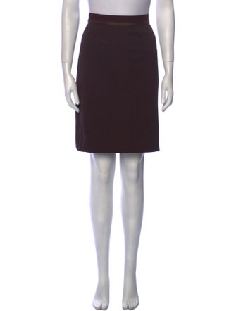 Louis Vuitton Vintage Knee-Length Skirt