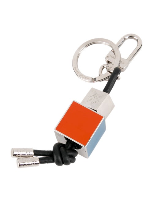 Louis Vuitton Damier Cubes Key Ring and Charm