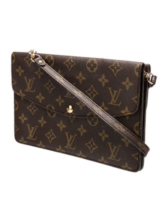 Louis Vuitton LV Monogram Double pochette Rabat