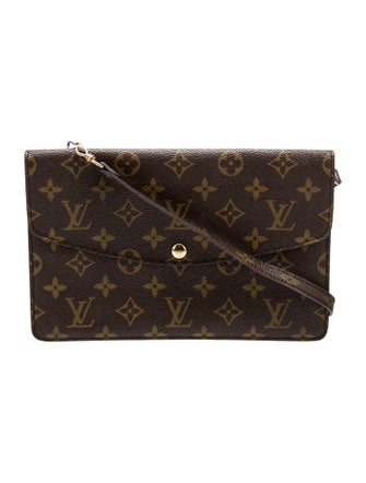 Louis Vuitton LV Monogram Double pochette Rabat