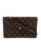 Louis Vuitton LV Monogram Double pochette Rabat