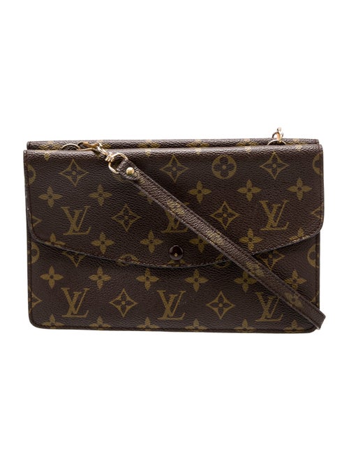 Louis Vuitton LV Monogram Double pochette Rabat