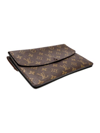 Louis Vuitton LV Monogram Double pochette Rabat