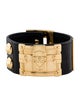 Louis Vuitton Leather So LV Cuff Bracelet