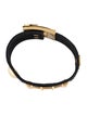 Louis Vuitton Leather So LV Cuff Bracelet