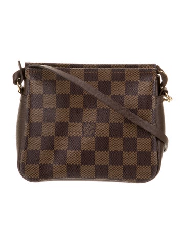Louis Vuitton Handle Bags Damier Ebene Trousse Vintage