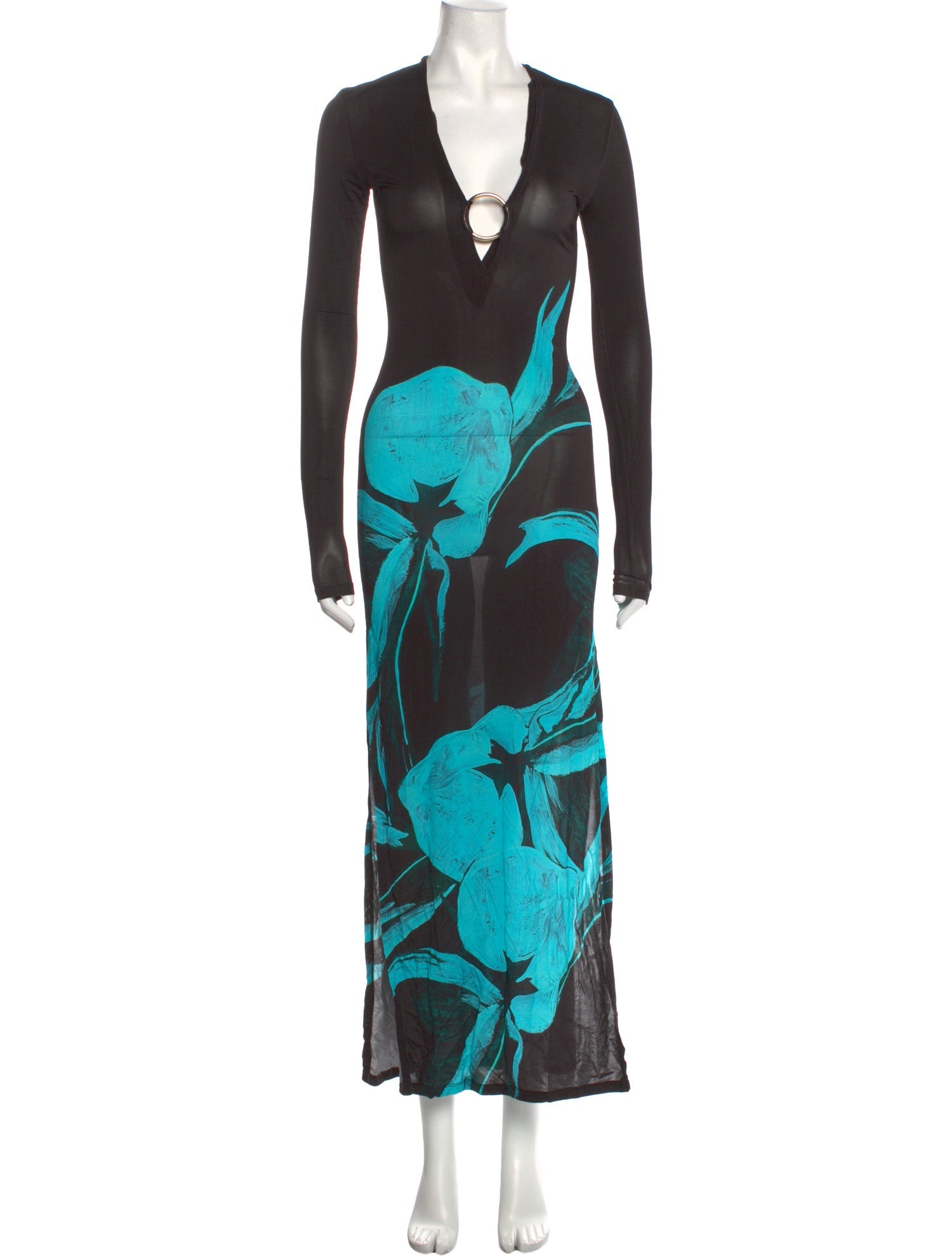 Louisa Parris Printed Long Dress