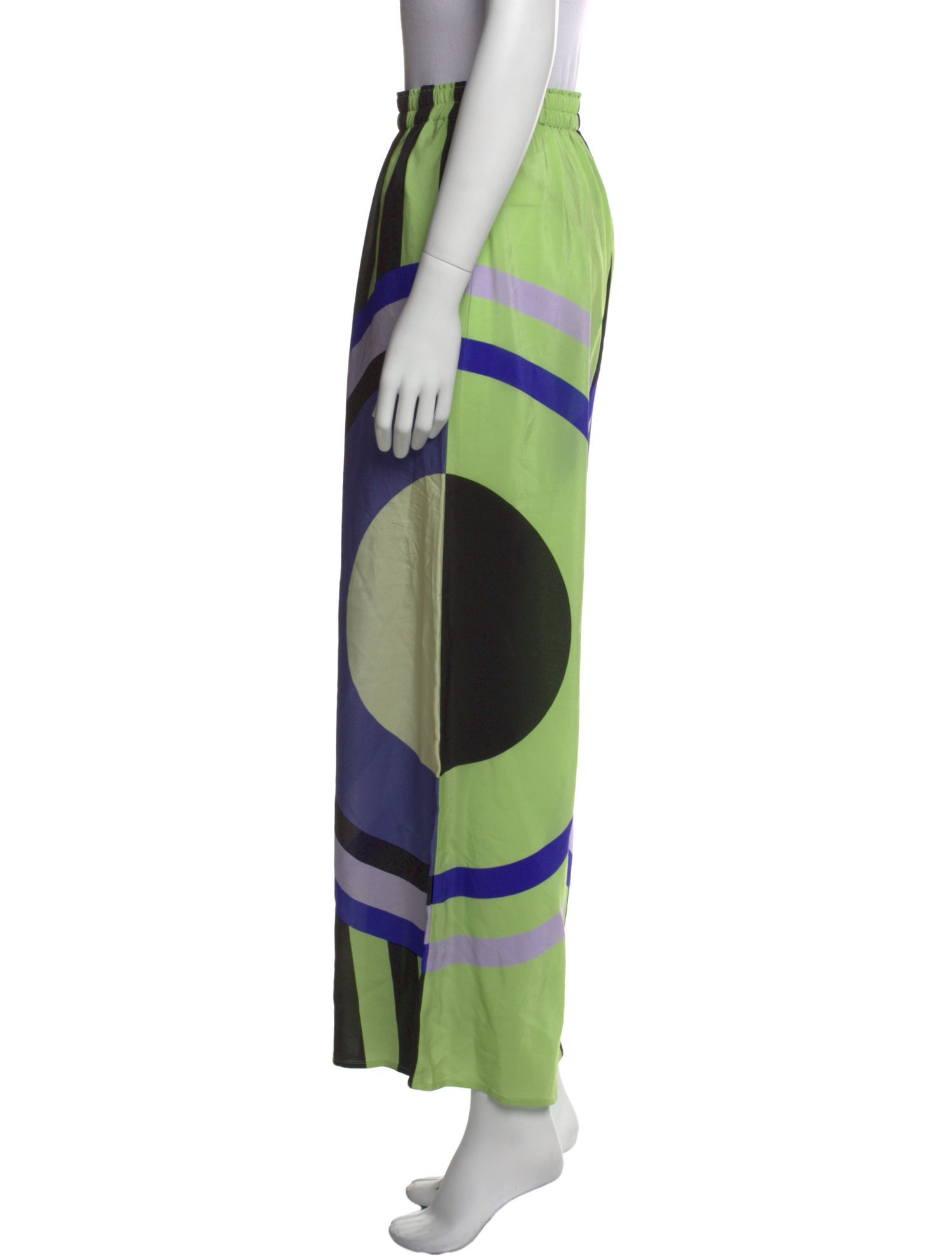 Louisa Parris Silk Wide Leg Pants