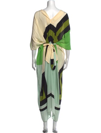 Louisa Parris Printed Long Dress