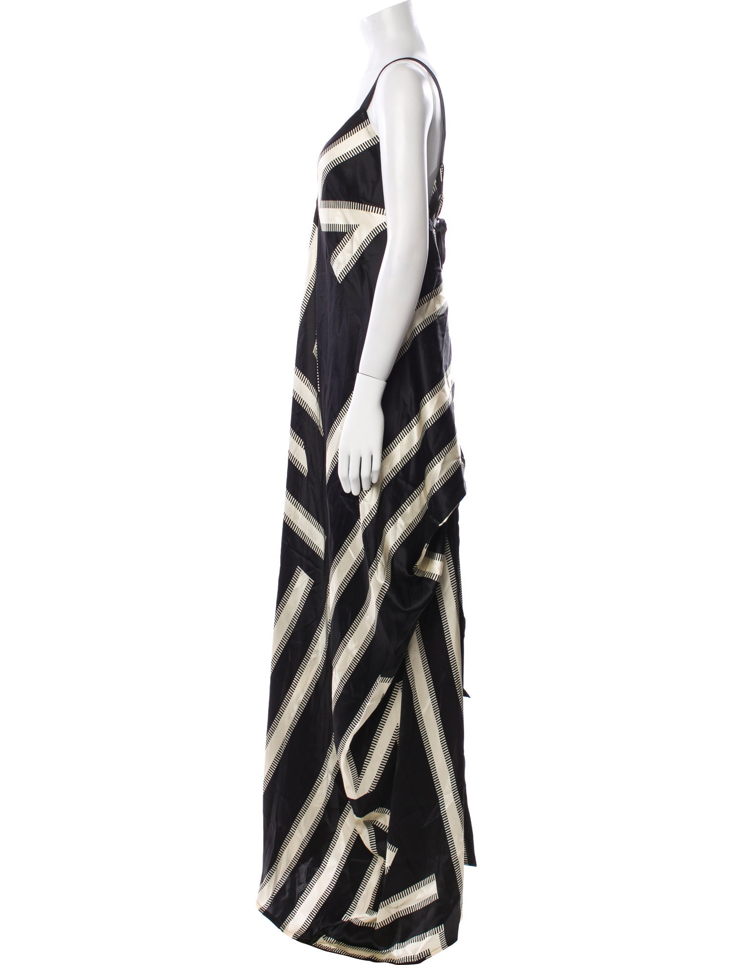 Louisa Parris Silk Long Dress w/ Tags