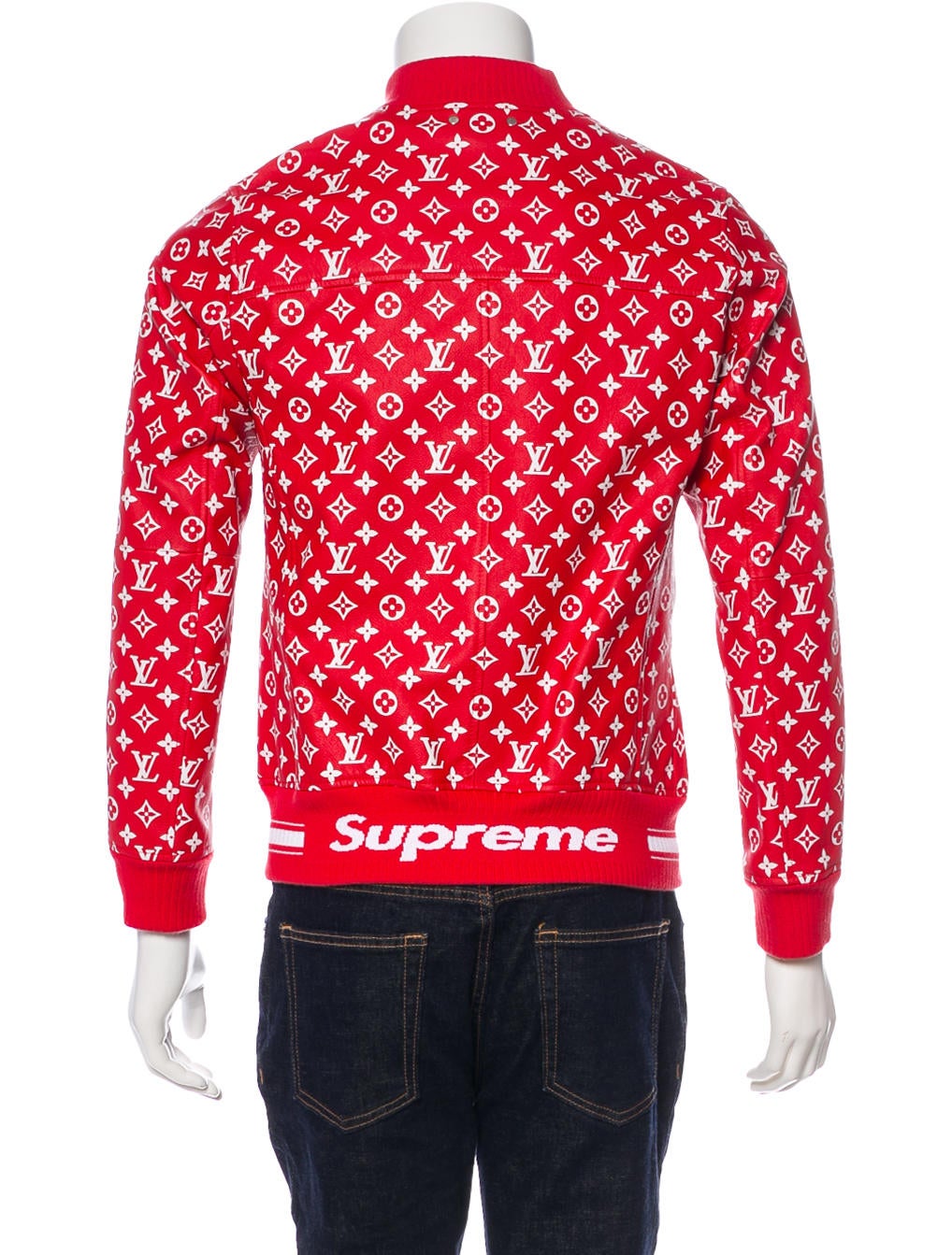 supreme lv bomber jacket