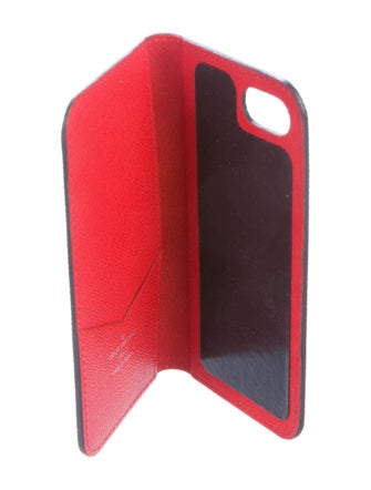 Louis Vuitton x Supreme 2017 Epi iPhone 7 Folio