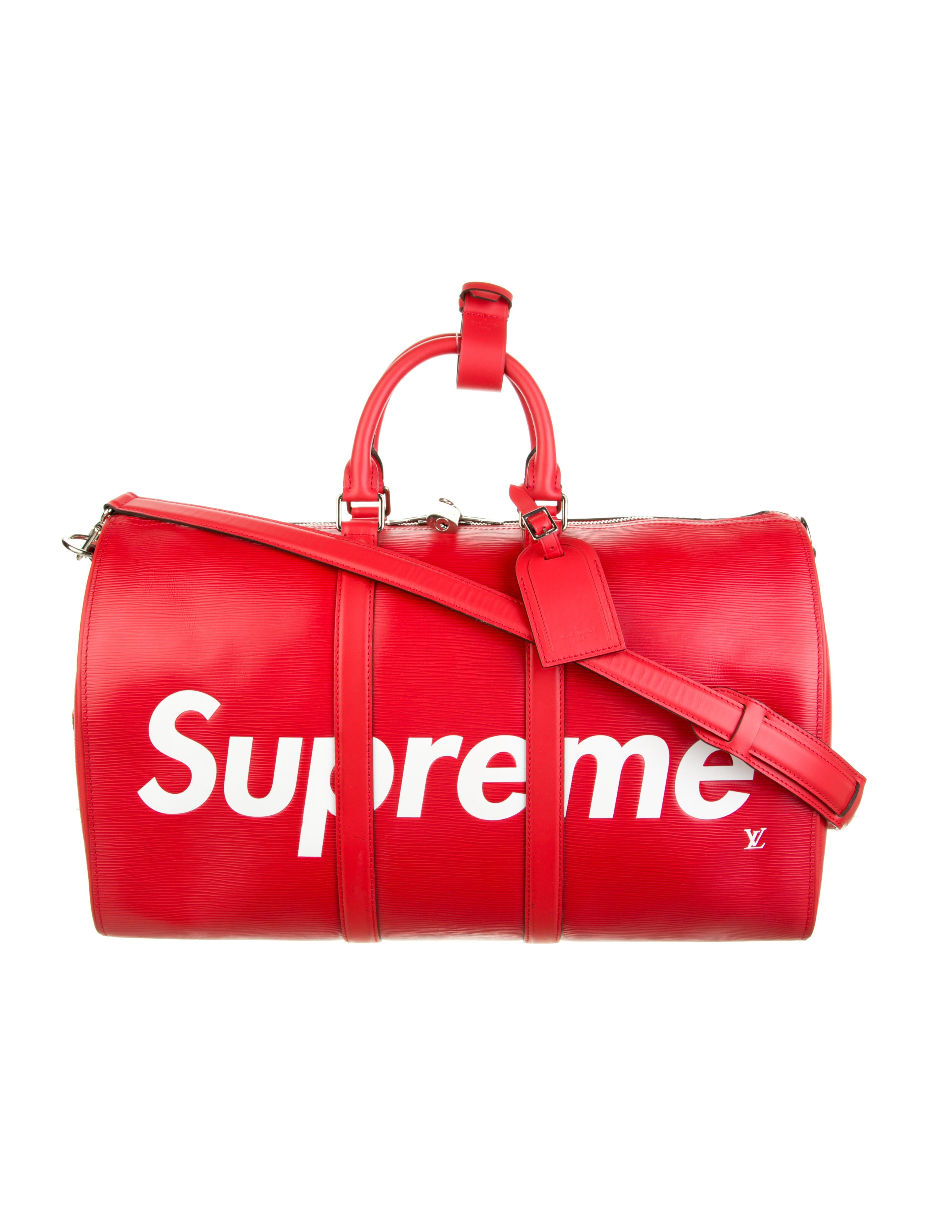 Louis Vuitton x Supreme Epi Keepall Bandoulière 45