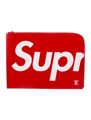 Louis Vuitton x Supreme Other Leather Portfolio