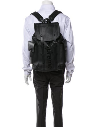 Louis Vuitton x Supreme Leather Backpack