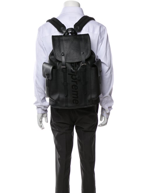 Louis Vuitton x Supreme Leather Backpack