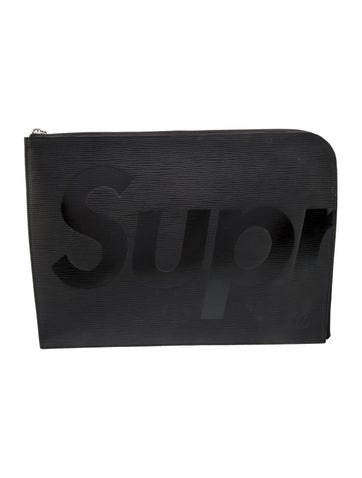 Louis Vuitton x Supreme Portfolios & Pouches Leather Epi Pochette Jour