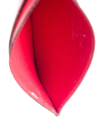 Louis Vuitton x Supreme 2017 Epi Porte-Carte Simple Card Holder Card Holder