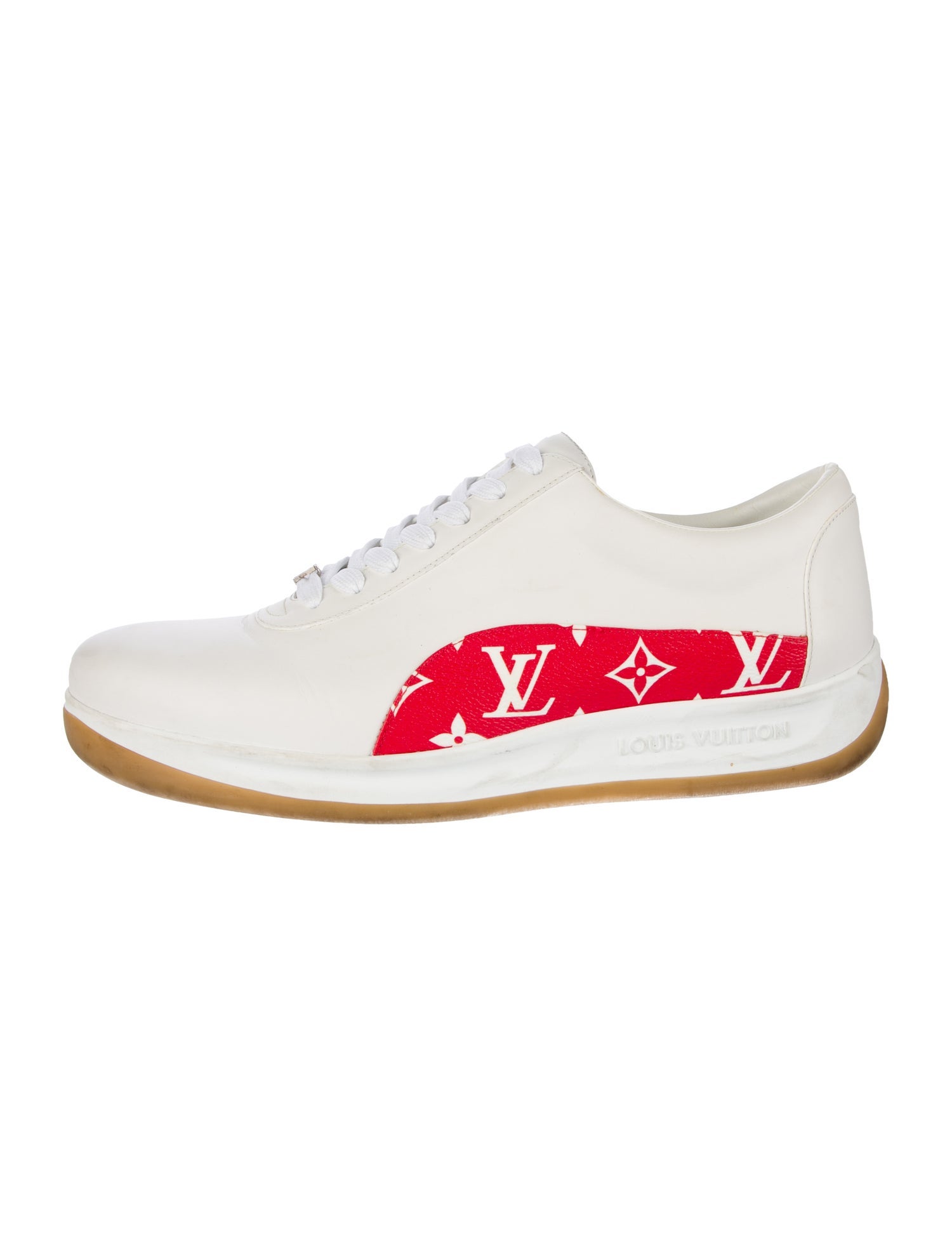 Louis Vuitton x Supreme 2017 LV Monogram Sneakers