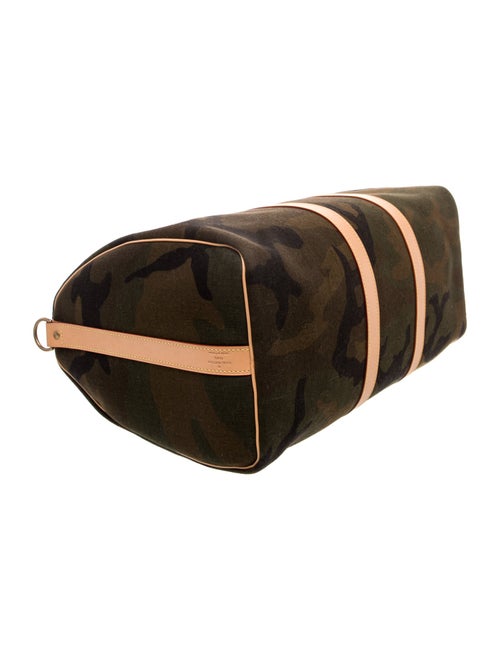 Louis Vuitton x Supreme Signature Louis Vuitton Keepall Bandouliere 45