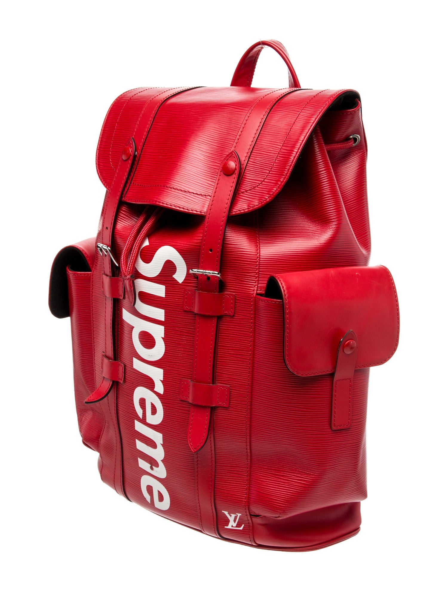 Louis Vuitton x Supreme Leather Christopher MM