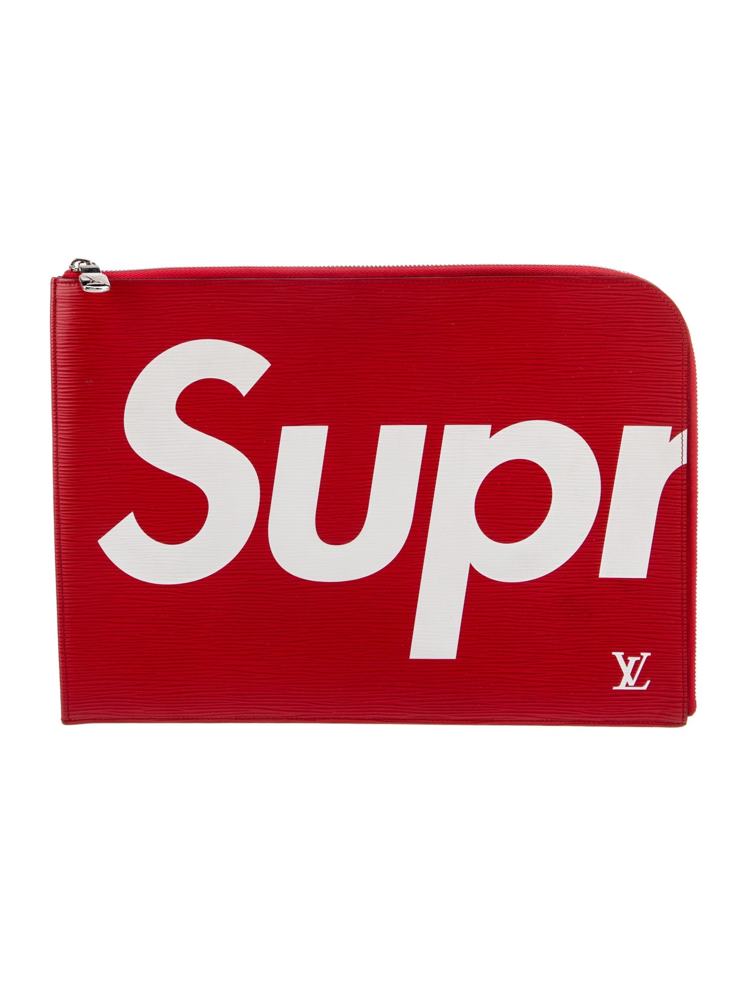 Louis Vuitton x Supreme Leather Louis Vuitton Pochette GM