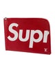 Louis Vuitton x Supreme Leather Louis Vuitton Pochette GM