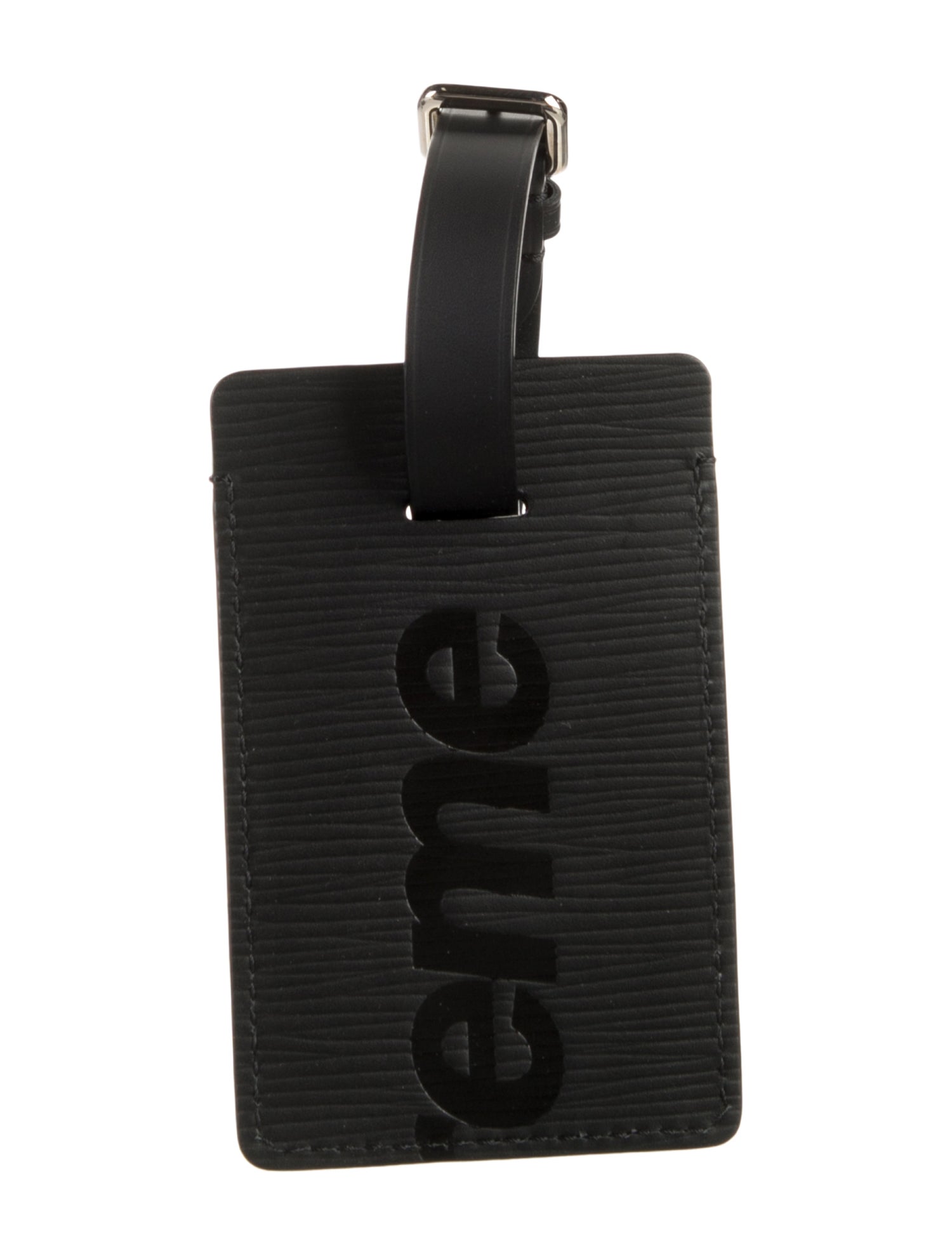 Louis Vuitton x Supreme x Supreme Leather Epi Luggage Tag