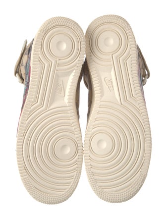 Louis Vuitton x Nike Air Force 1 Mid 'Graffiti' Sneakers