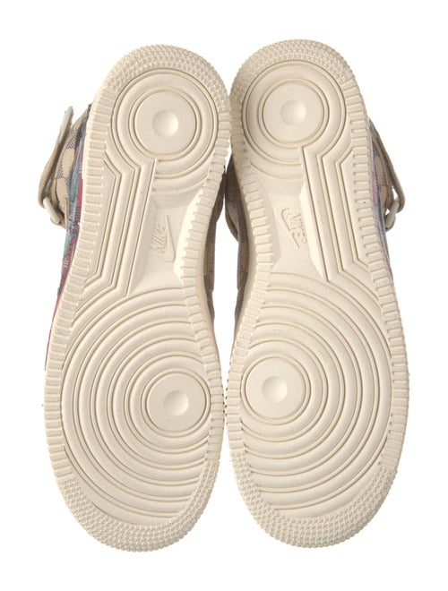 Louis Vuitton x Nike Air Force 1 Mid 'Graffiti' Sneakers