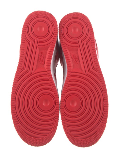 Louis Vuitton x Nike Air Force 1 'Red' Sneakers
