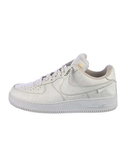 Louis Vuitton x Nike Air Force 1 Low By Virgil Abloh White Sneakers