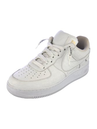 Louis Vuitton x Nike Air Force 1 Low By Virgil Abloh White Sneakers