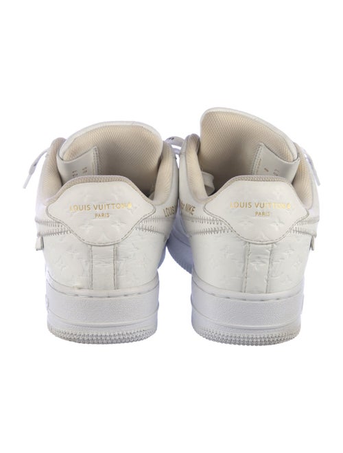 Louis Vuitton x Nike Air Force 1 Low By Virgil Abloh White Sneakers