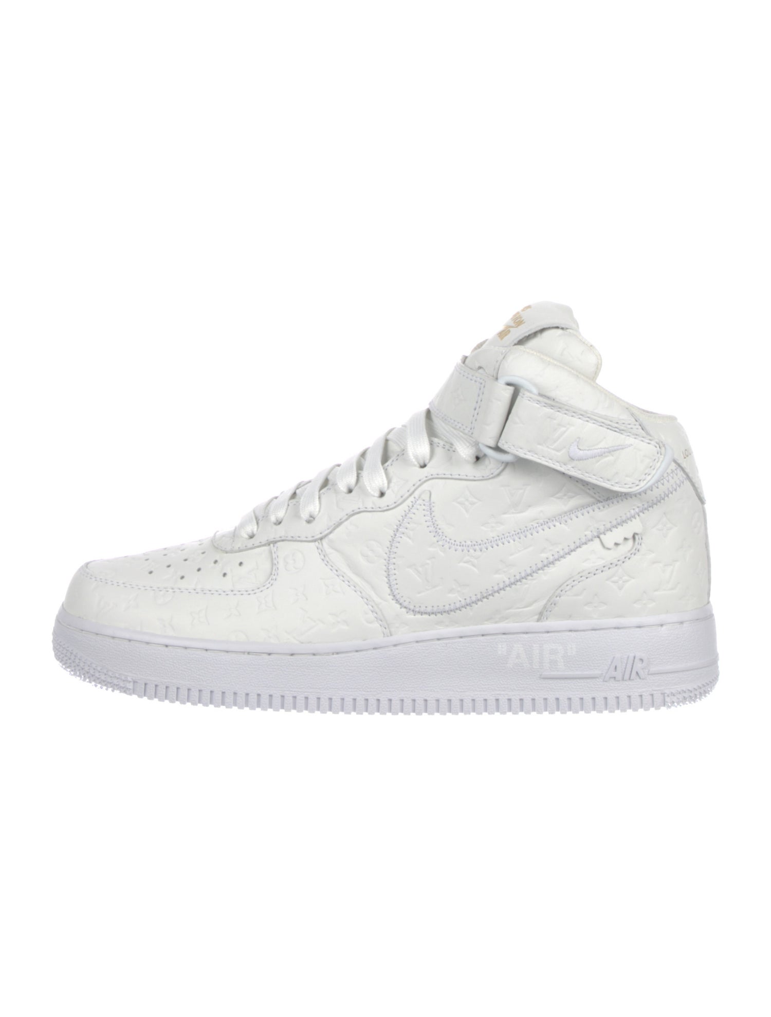 Louis Vuitton x Nike Air Force 1 Mid Sneakers w/ Tags