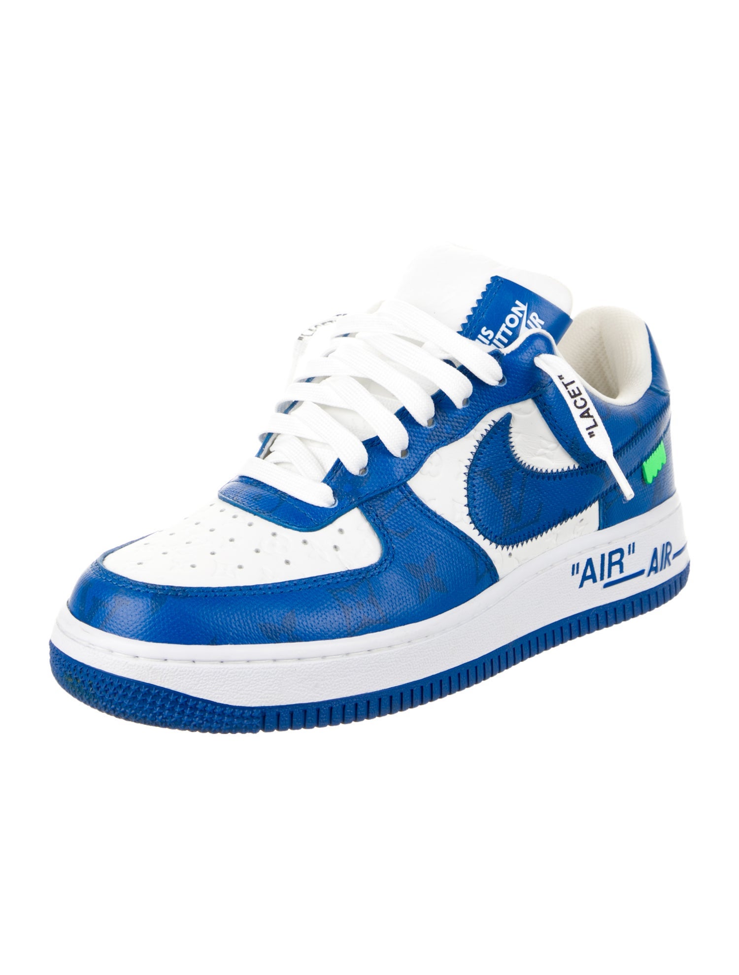 Louis Vuitton x Nike Air Force 1 Low Athletic Sneakers