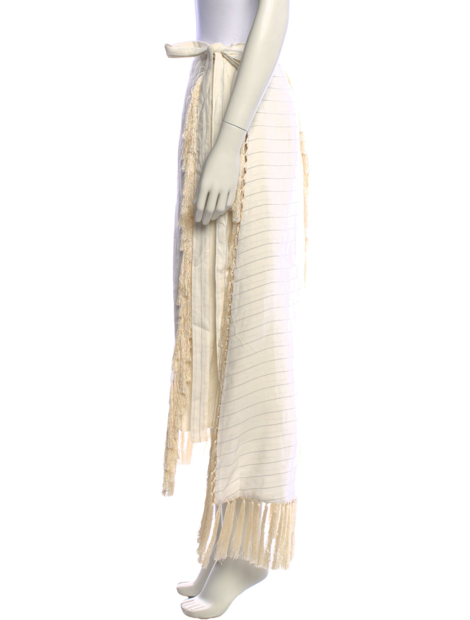 Loewe Linen Long Skirt