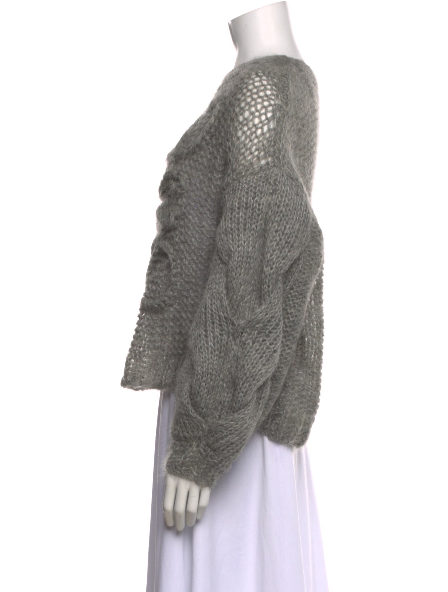 Loewe Mohair Bateau Neckline Sweater