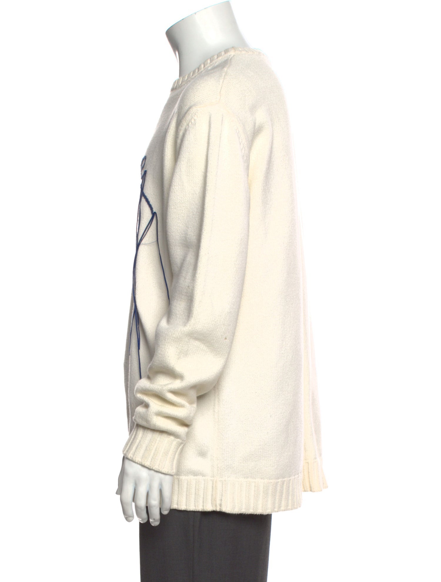 Loewe Graphic Print Crew Neck Pullover