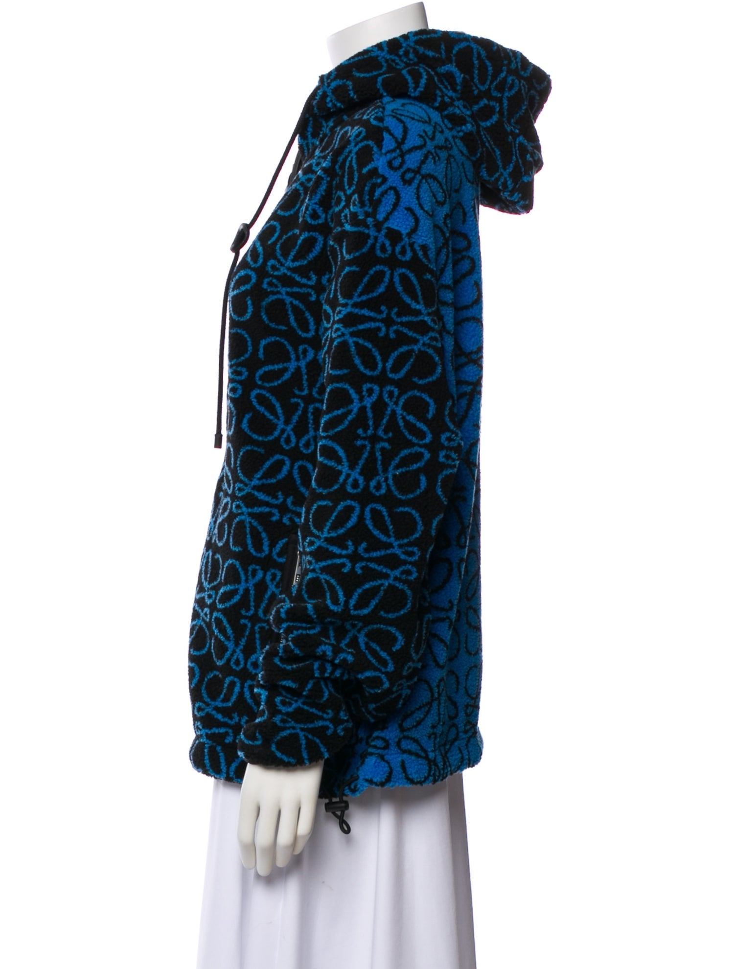 Loewe Anagram Fleece Printed Windbreaker