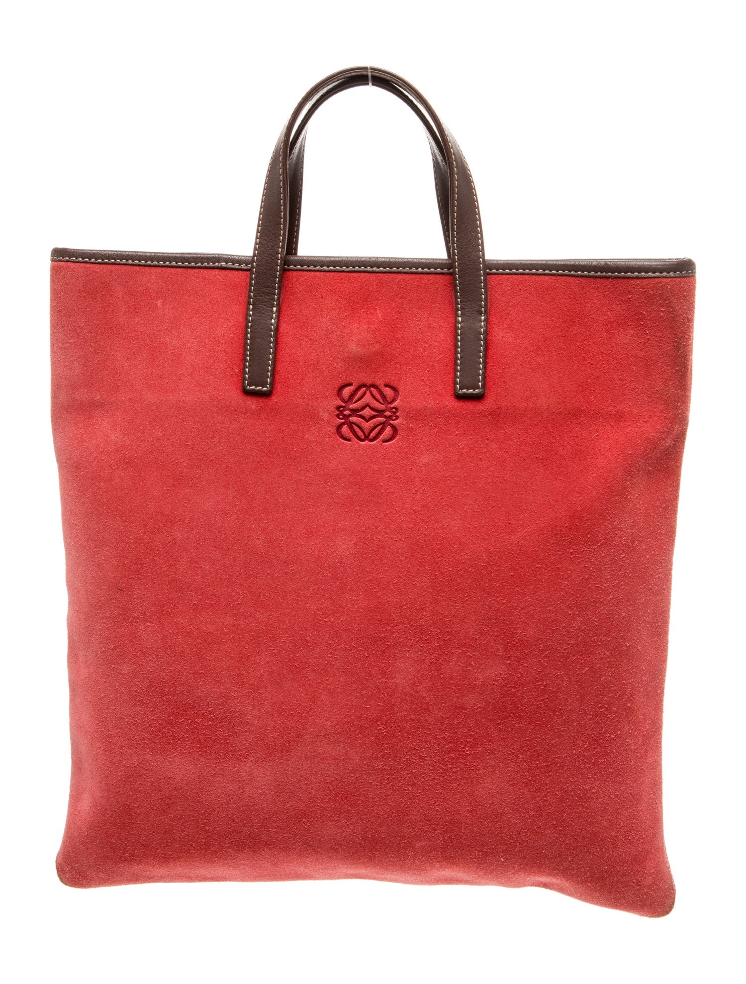 Loewe Suede Top Handle Bag