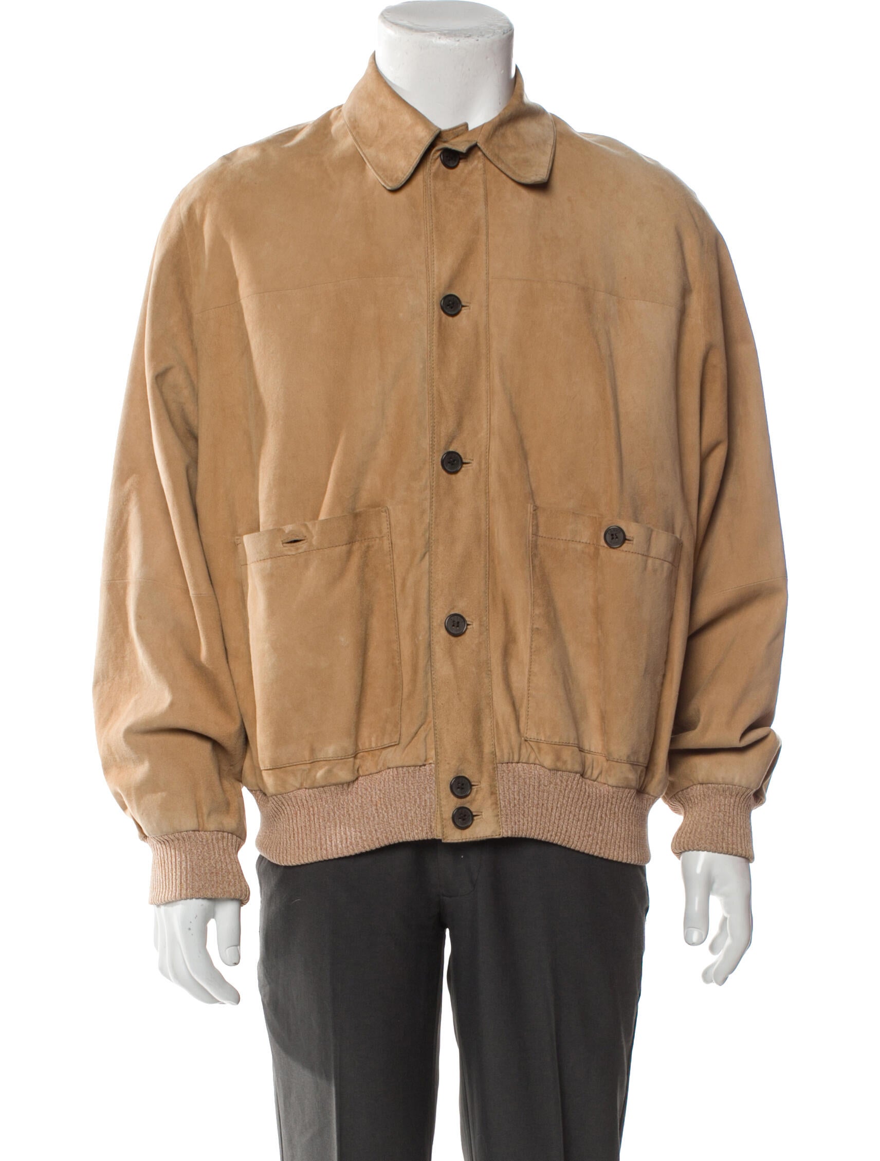 Loewe 2000's Suede Trucker Jacket