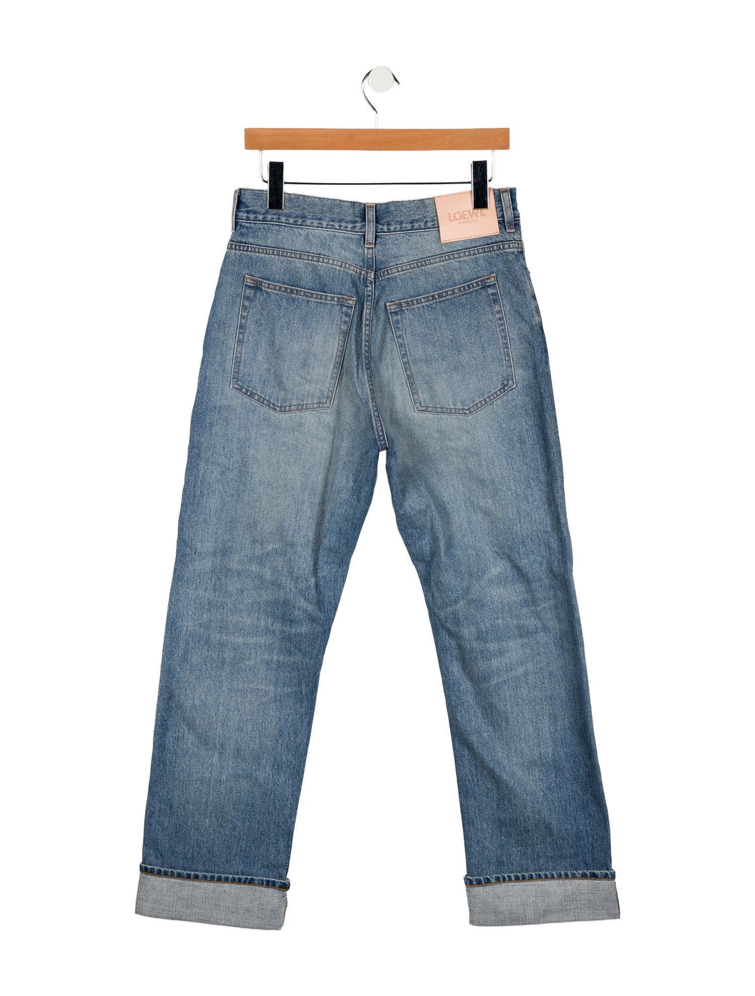 Loewe Signature Logo Straight-Leg Jeans