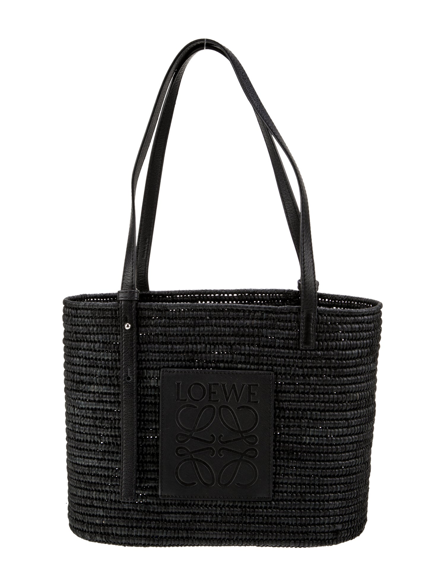 Loewe Straw Square Basket