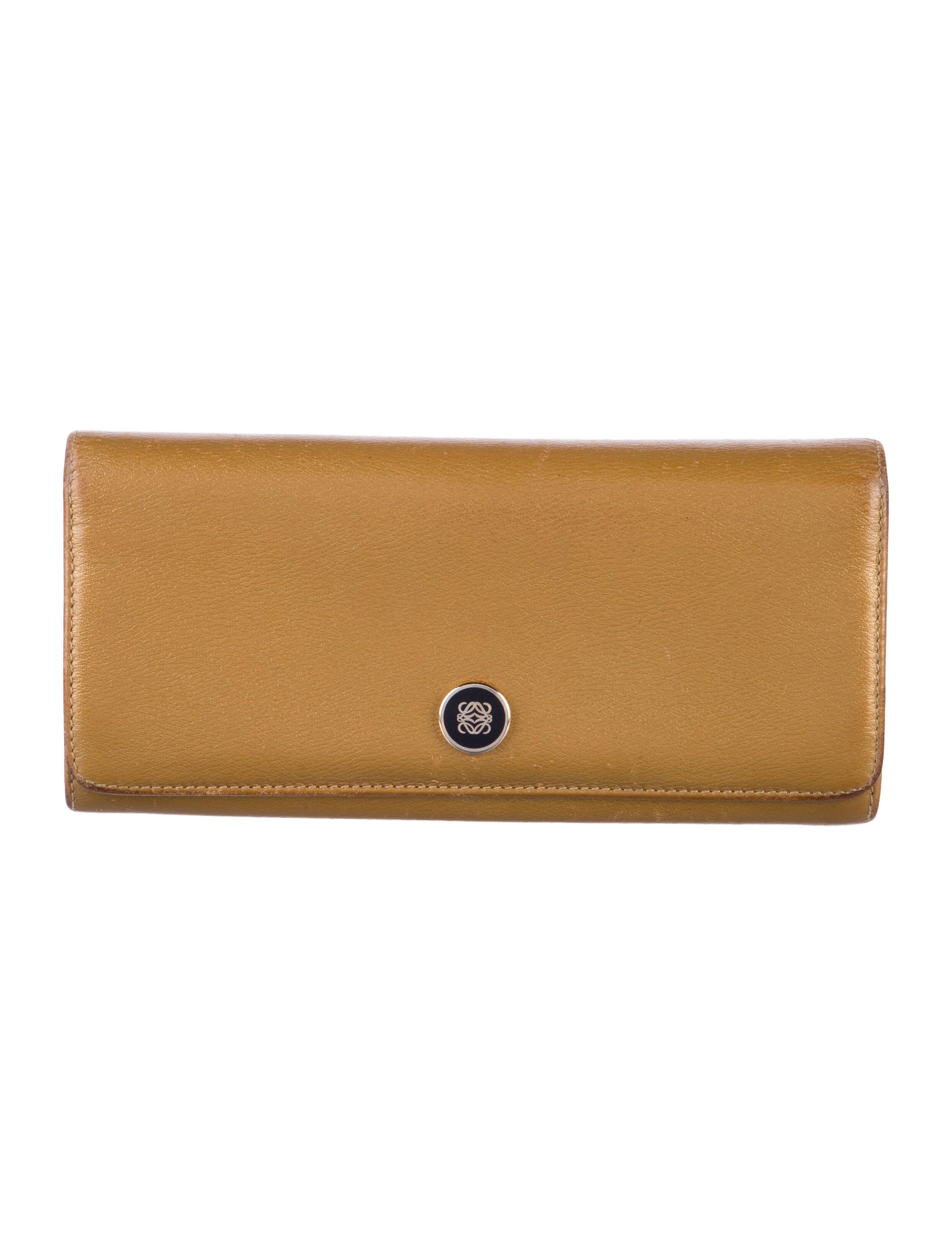 Loewe Vintage Leather Continental Wallet