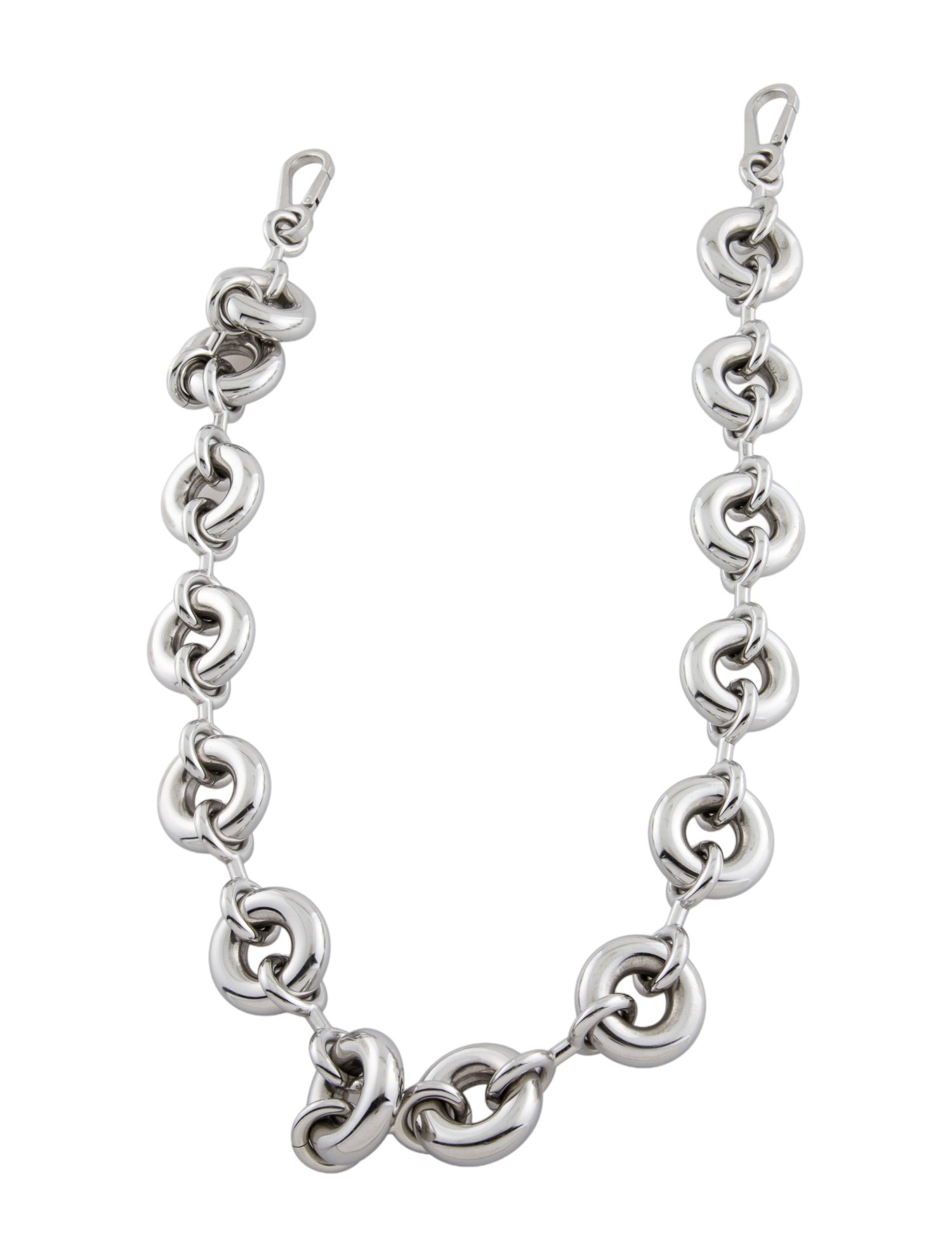 Loewe Silver chain bag strap